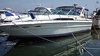 1987 SEA RAY 340 EXPRESS FOR SALE IN THE COLCHESTER AREA WEST OF TORONTO, ONTARIO, CANADA SIMILAR TO THE 1985, 1986, 1988 MODELS.