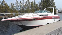 1988 Regal 280 for sale in the Lindsay area northeast of Toronto, Ontario, Canada.