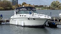 1994 SEA RAY 370 SUNDANCER FOR SALE IN THE WHITBY AREA EAST OF TORONTO, ONTARIO, CANADA