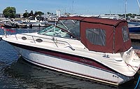 1995 SEA RAY 270 SUNDANCER FOR SALE IN THE TRENTON AREA EAST OF TORONTO, ONTARIO, CANADA SIMILAR TO THE 1991, 1992, 1993 AND 1994 MODELS.
