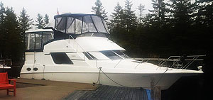 1996 Silverton 372MY for sale in the Lakefield area of Ontario Canada.