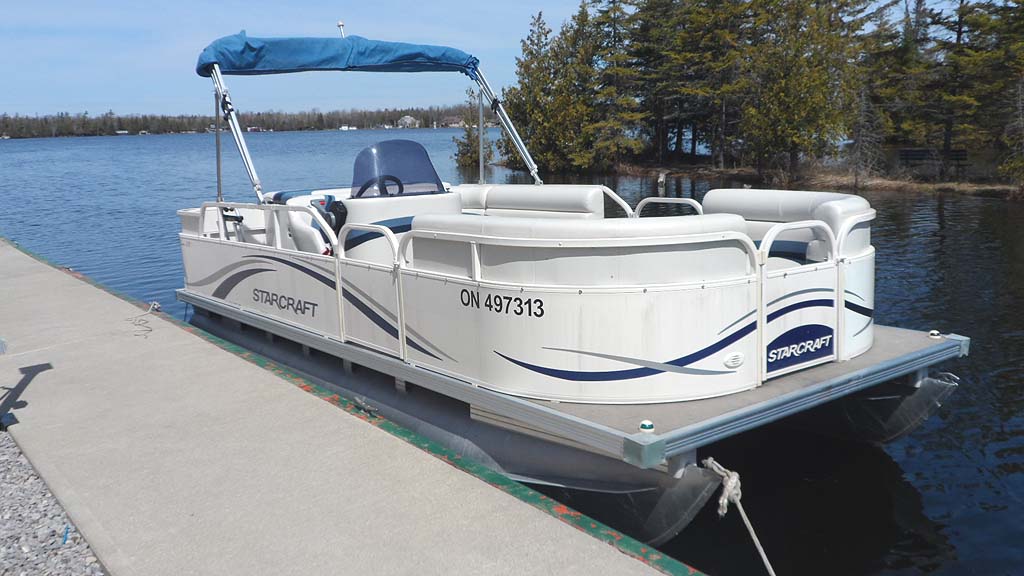 2007 Starcraft Classic 200 Pontoon Boat For Sale In The Lindsay Area Northeast Of Toronto Ontario Canada