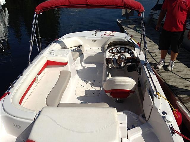 2007 Tahoe 195 Deck Boat For Sale In The Lindsay Area Northeast Of Toronto Ontario Canada