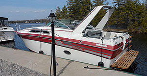 1988 REGAL 280 COMMMODORE SIMILAR TO THE 1986, 1987, 1989 AND 1990 MODELS FOR SALE IN BOBCAYGEON AREA OF ONTARIO, CANADA.