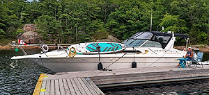1990 Searay 350 Sundancer for sale in the Orillia area  of Ontario, Canada.